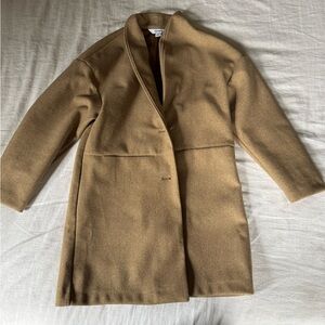Old Navy Tan Wool Like Pea Coat
